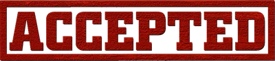 Accepted