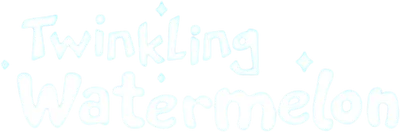 Twinkling Watermelon